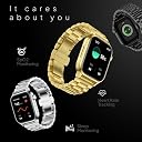 Fire-Boltt Rise Smart Watch 1.85″ with Bluetooth Calling, AI Voice Assistant, Rotating Crown, SpO2 & Heart Rate Monitor, 123 Sports Modes, IP67 Waterproof Metal Smartwatch for Men & Women - Black gallery image