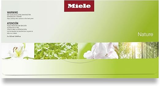 Miele Original FA N 451 L Nature Fragrance Flacons T1 Tumble Dryers with FragranceDos, Nature Scent, Pack of 3 for 150 Drying Cycles – 11614600