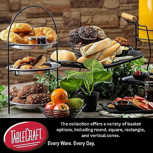 Tablecraft BK17209 9 Inch Rectangular Basket thumb #2