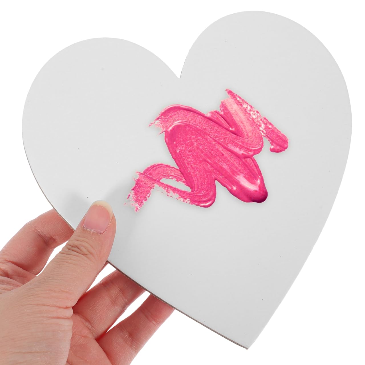 Healifty Pannelli in Tela a Forma Di Cuore 5 Pezzi 5.91x5.91 per Pittura Ad Olio Acrilico