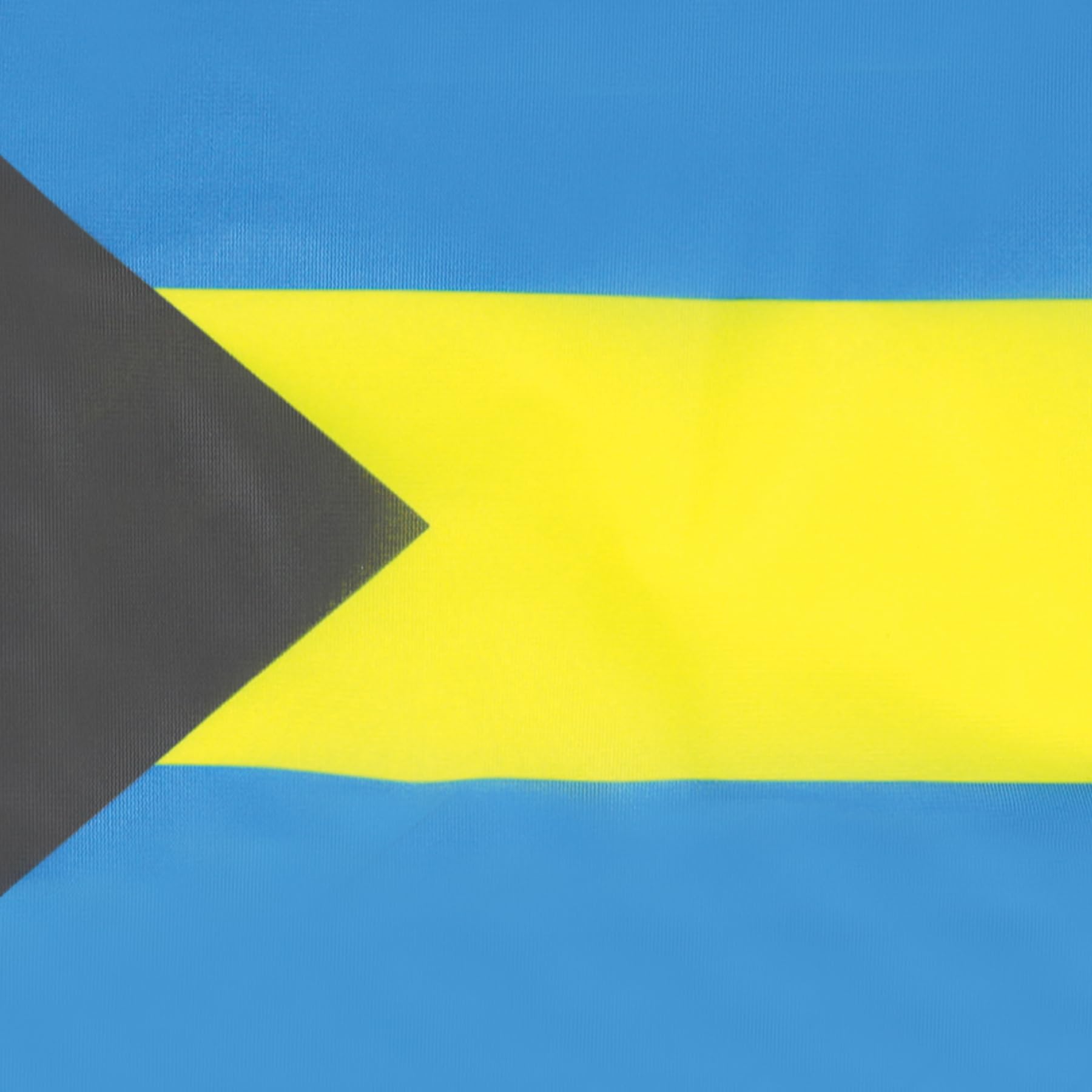 AZ FLAG Bandera Nautica de Bahamas 45x30 cm - Pabellón de Conveniencia Bahameña 30 x 45 Cm, Bandera de Barco con anillas — view 3