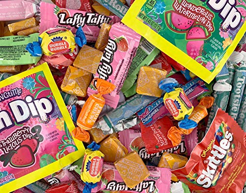 Easter Assortment Chewing Candy, Dots, Laffy Taffy, Now and Later, and More, Bulk 3 Lbs