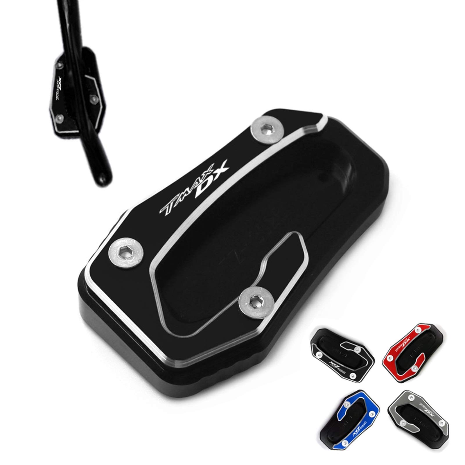 Protezione anticaduta per moto Cavalletto Laterale Per Moto Ingranditore Cavalletto Ingrandisci Piastra Per Yamaha TMAX 530 500 2008-2017 560 TMAX530 TMAX560 2019 2020 (Colore : Gray