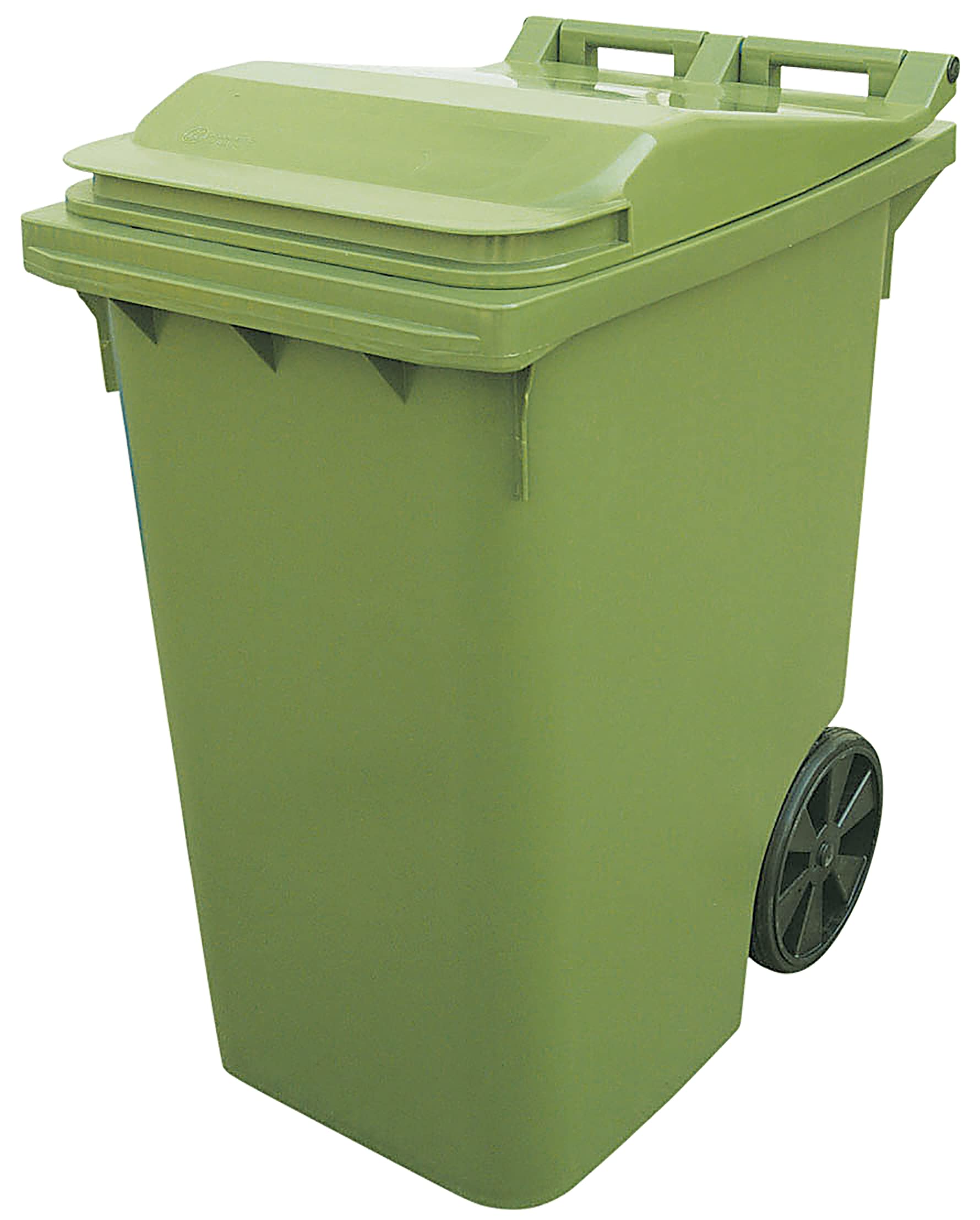 Denox DEN064 Contenedor Industrial 360 litros, Verde, 360 L