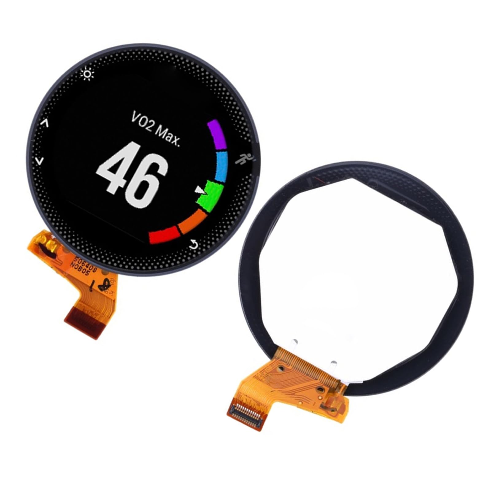 XAGMODSHN Écran LCD de remplacement pour montre connectée - Remplacement de l'écran LCD