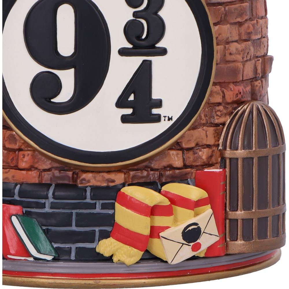 Nemesis Now Chope de collection Harry Potter Platform 9 ¾, sous licence officielle Wizarding World, pour fans et collectionneurs