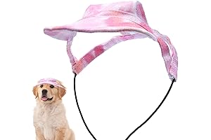 Adjustable Drawstring Baseball Cap Hat with Ear Holes for Small Dogs