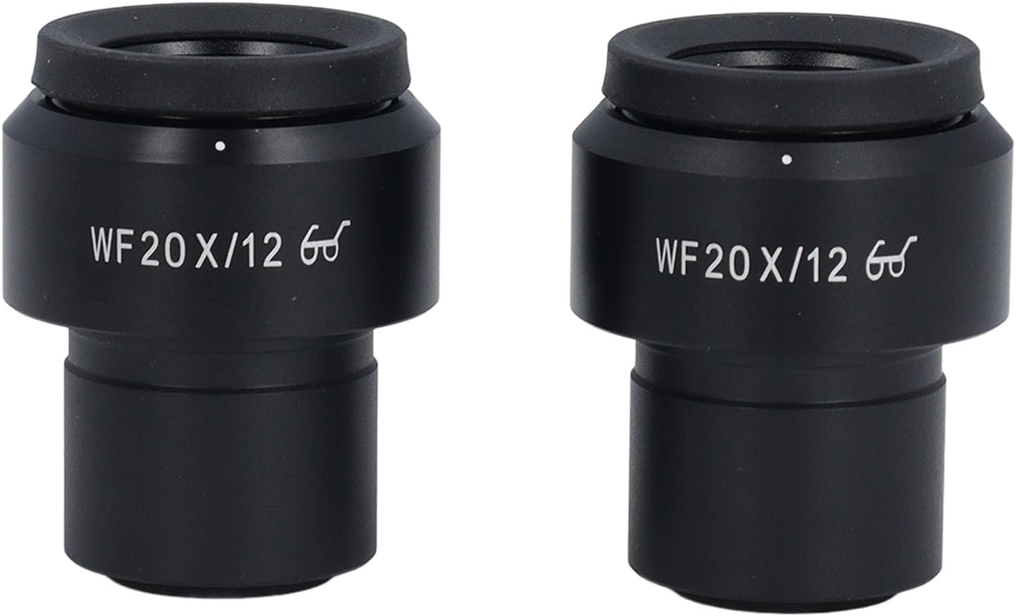 2個入り マイクロスコープ接眼レンズ WF20X ワイドフィールド、ディオプター調整機能付き光学マイクロスコープ接眼レンズ 30mm
