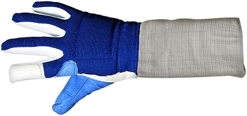 Miniatura 1 de LEONARK Guantes de esgrima de metal para sable - Manoplas de esgrima para práctica de combate - Guantes metálicos de esgrima para niños y adultos -