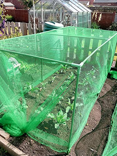 Fruit and Vegetable Protective Cage supplied with green Butterfly Netting (3.5m Green)