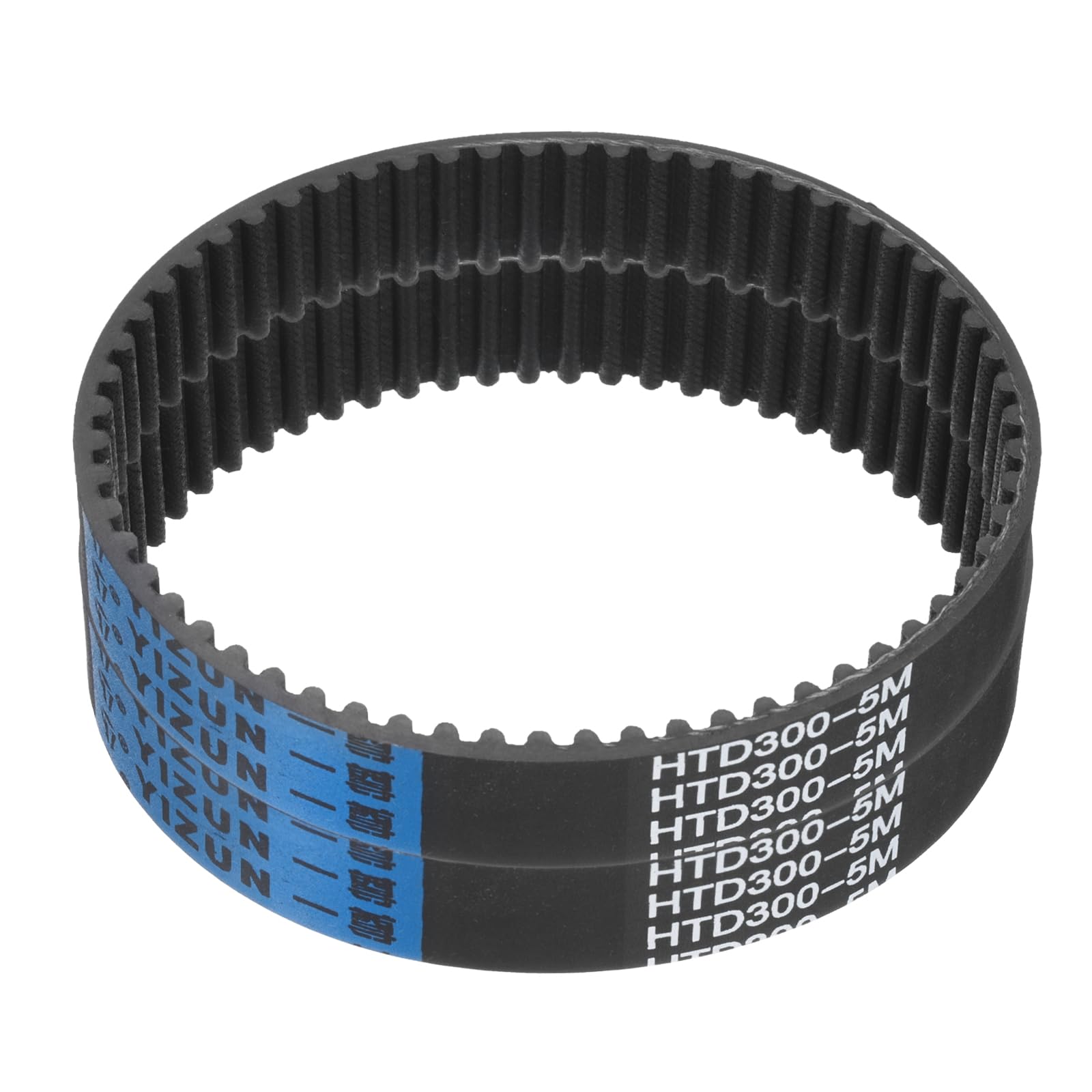 Courroie de distribution HTD-5M en caoutchouc 60 dents 300mm x 20mm x 3.6mm par uxcell