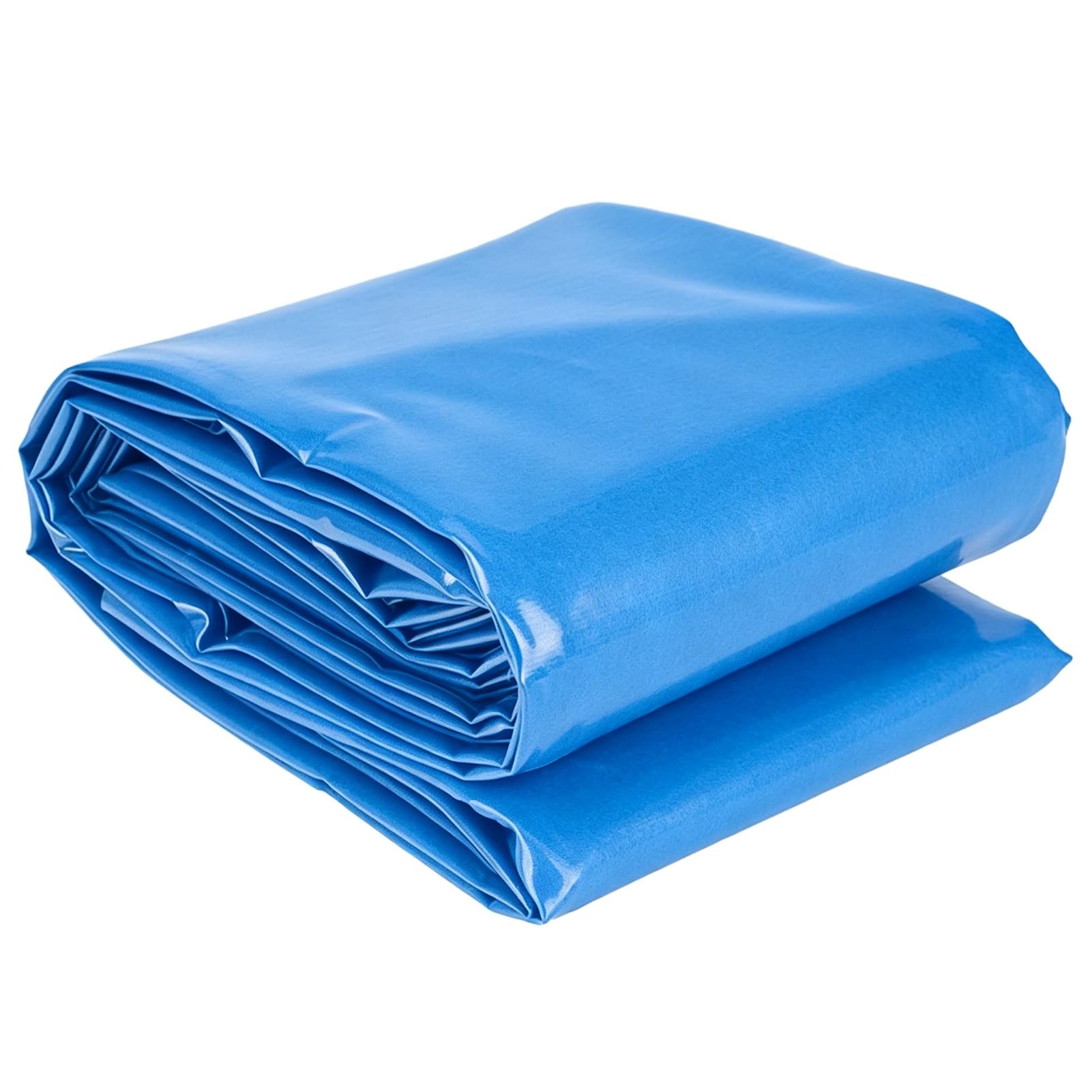 Yopappol 7x10 M Blue Pond Liner, All-Purpose Waterproof Membrane for Pools, Ponds, Streams & Fountains, HDPE Pond Liner Underlay Easy Cutting Puncture Resistant(4x8m(13.1x26.2ft))