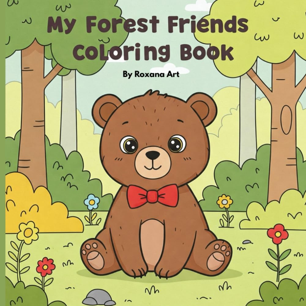 My Forest Friends: Coloring Book