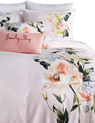 Miniatura 5 de Ted Baker Wilderness - Juego de funda de edredón de satén de algodón de 3 piezas con fundas, diseño de flores