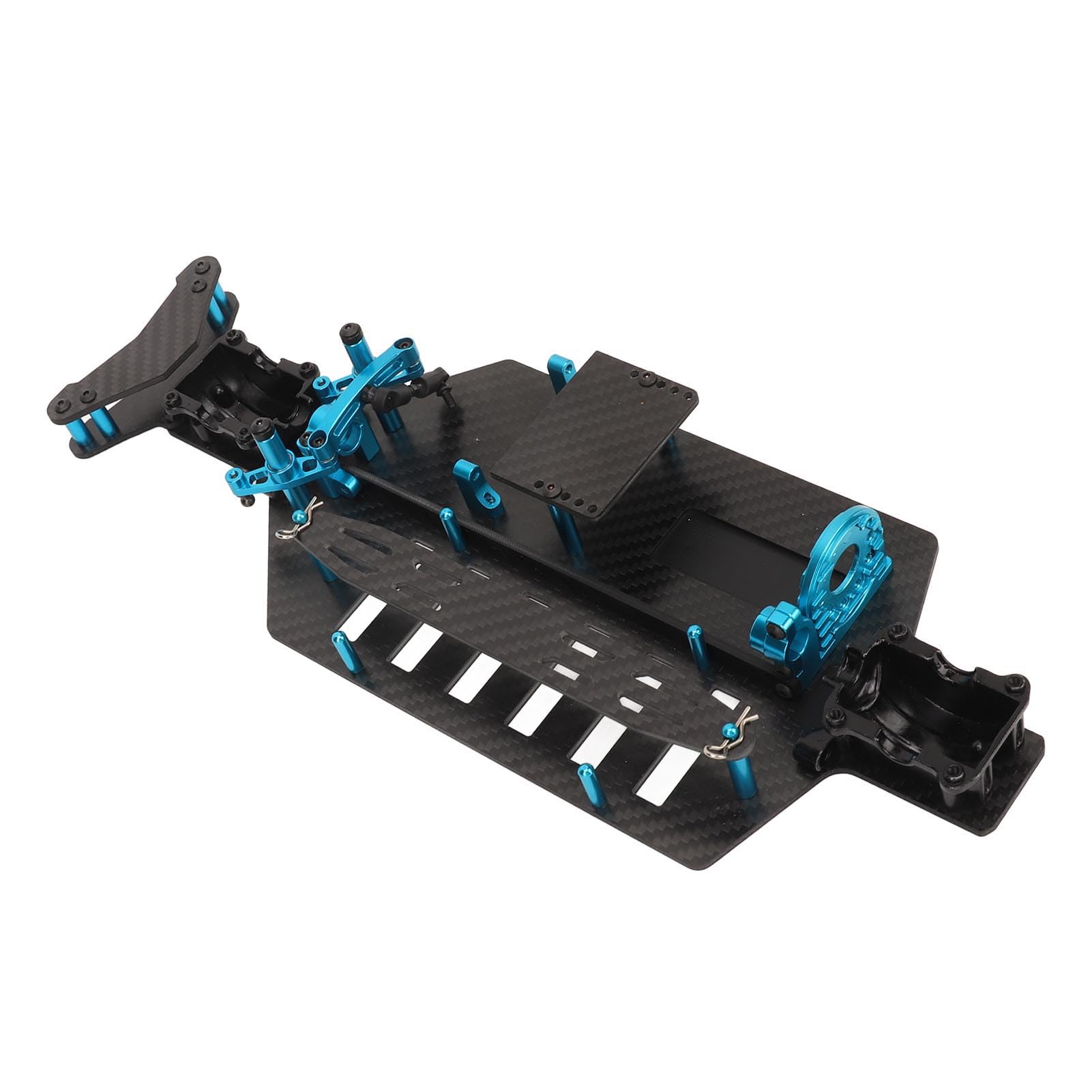 Chasis de Fibra de Carbono para Coche RC, Chasis de Coche RC Resistente, Ligero, de Alta Resistencia para TT02B