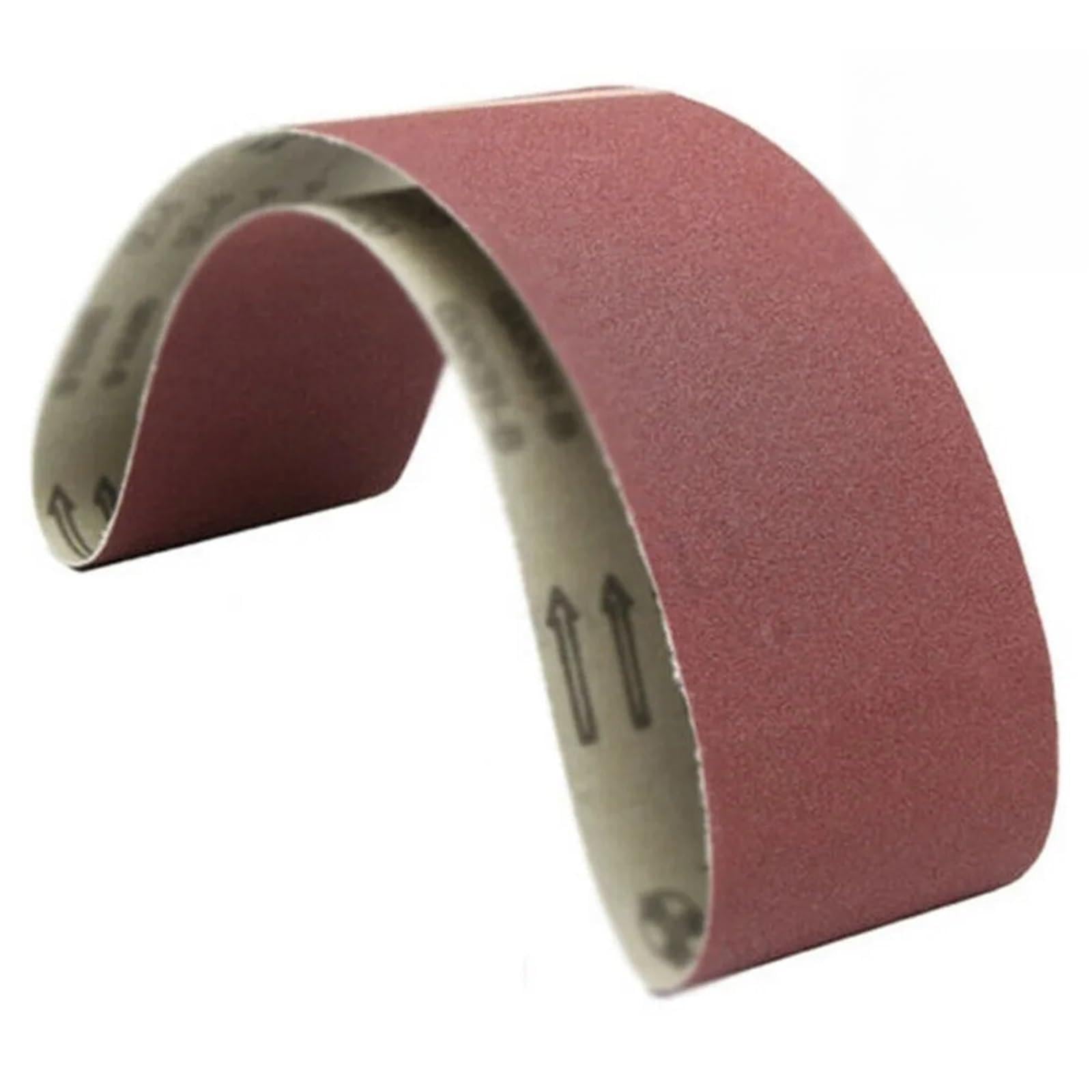 ZUOAHBDT Sander Belts Set, 2 pcs 915x100mm Aluminum Oxide Sanding Belts For Belt Sanders 40-1000 Grit(80Grit)