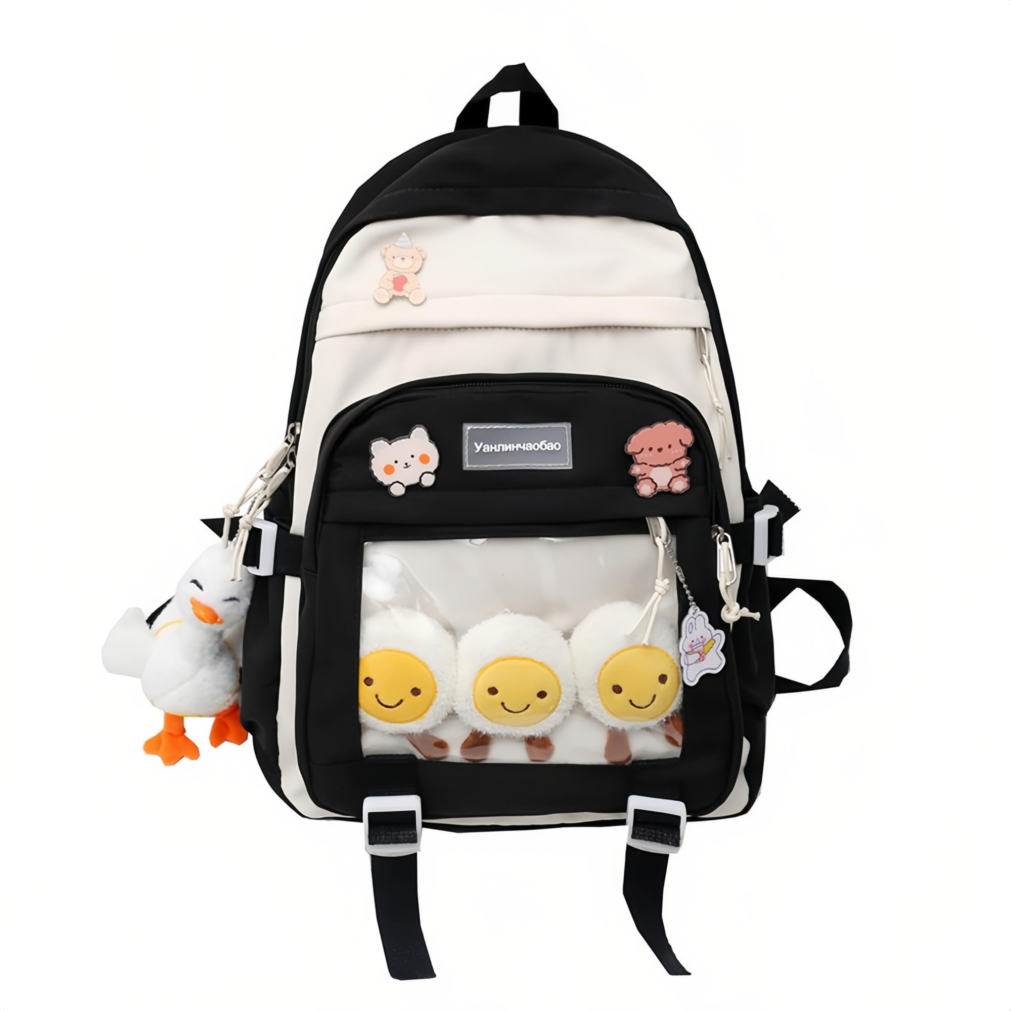 Girls Backpack Kawaii Girls School Bag Cute Kids Backpack for Elementary Student Casual Day pack for Teen