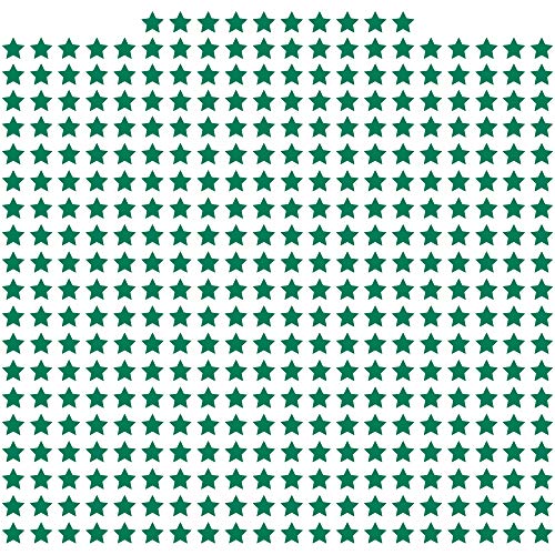 LiteMark Estrellas extraíbles verdes de 1 pulgada, paquete de 390