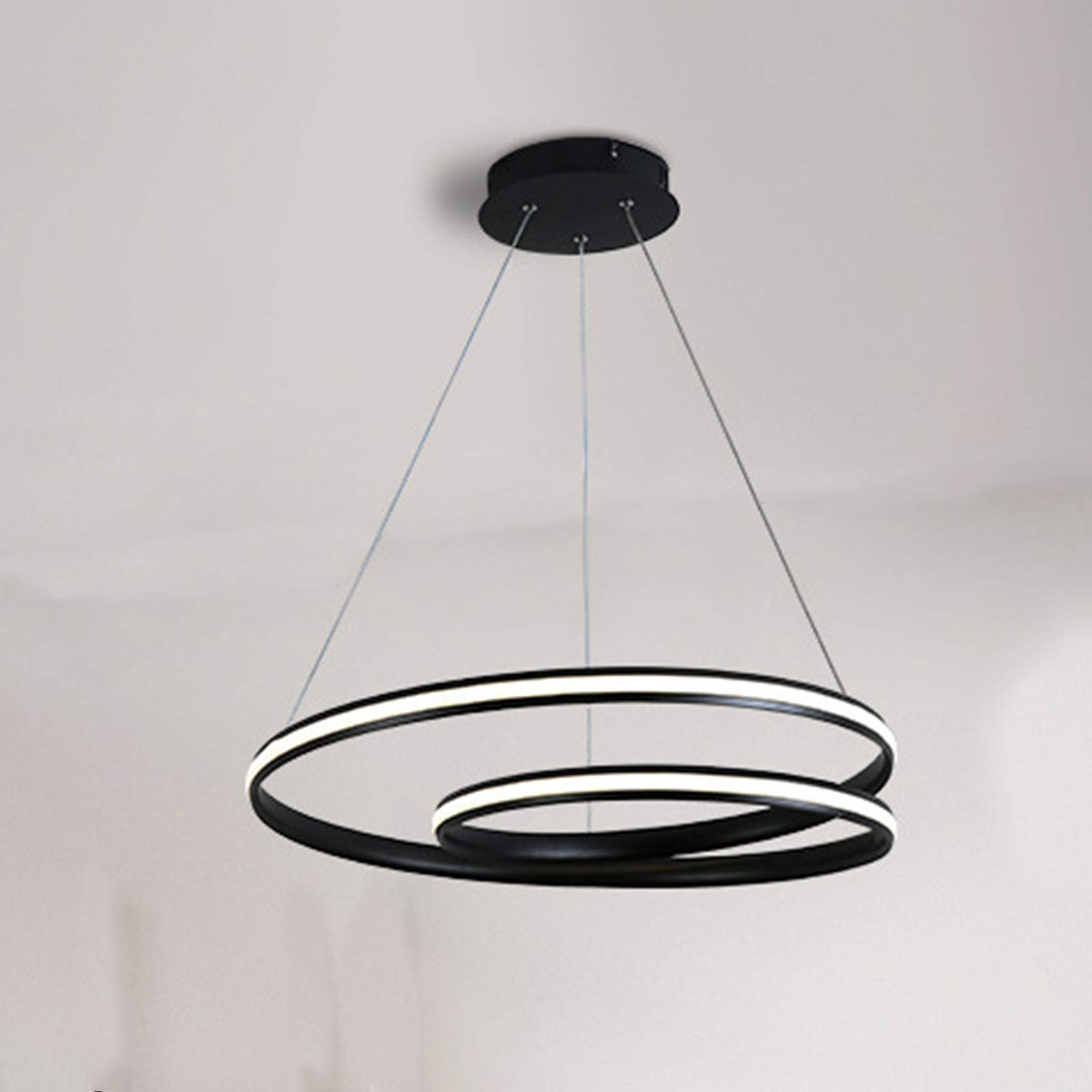 Chandelier table à manger LED pour vos repas chaleureux 46cm - 7