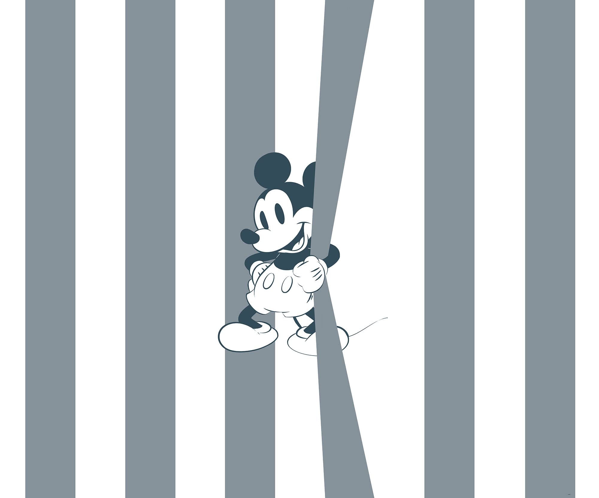 Komar Non-Woven Photo Wallpaper Mickey Offbeat Design Size 200 x 250 cm (W x H) Disney Children's Bedroom Wallpaper - Image 2