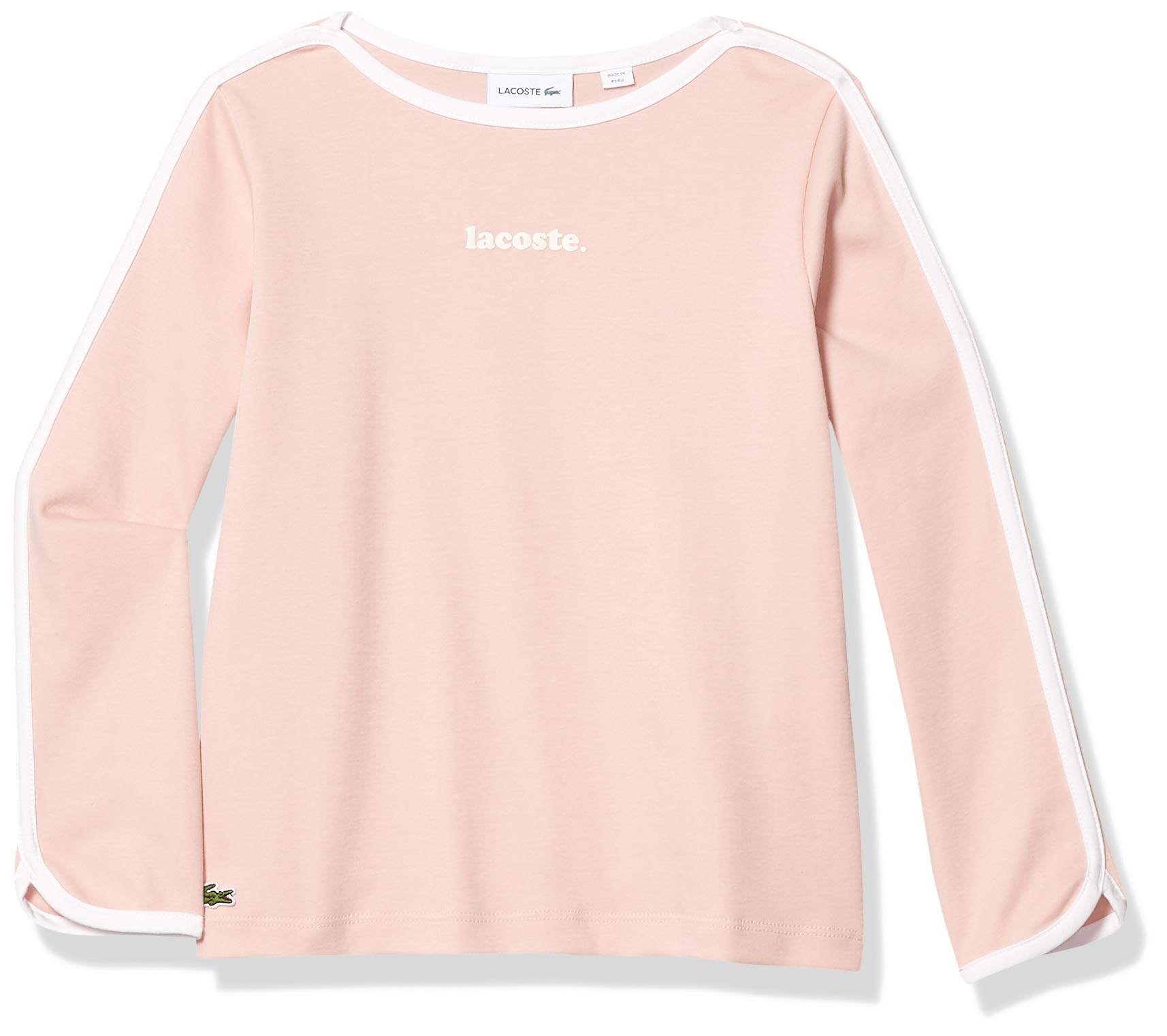 girls lacoste t shirt