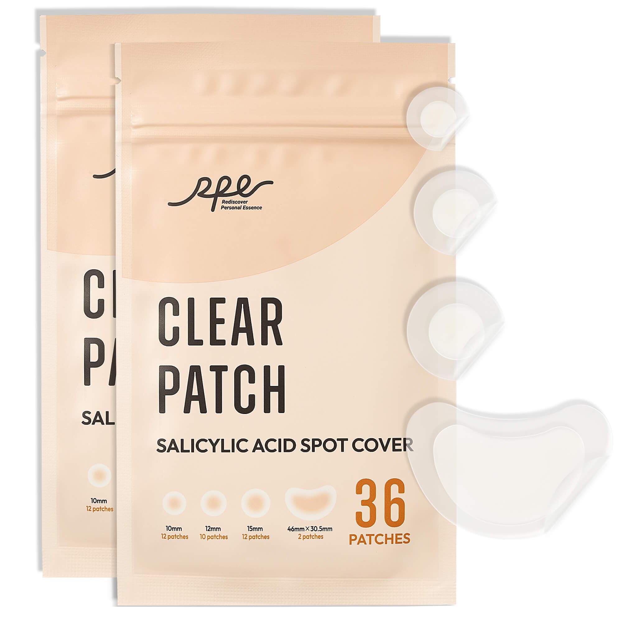 Korean Pimple Patches Invisible Acne Stickers with Salicylic Acid Hydrocolloid Miracle Patches for Pimples Zit Stickers Blemish Dots
