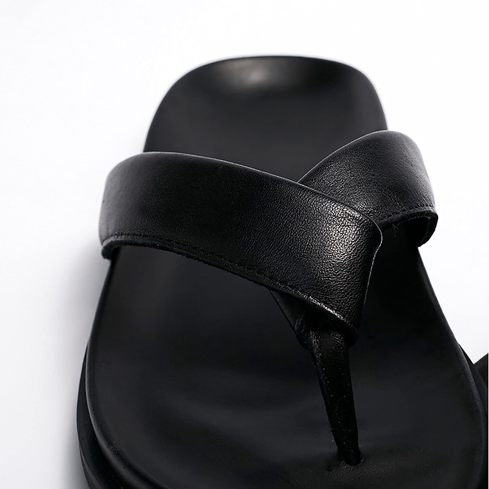 G&F Uomo Vera Pelle Ciabatte Infradito Sandali Estate Scarpe Leggero