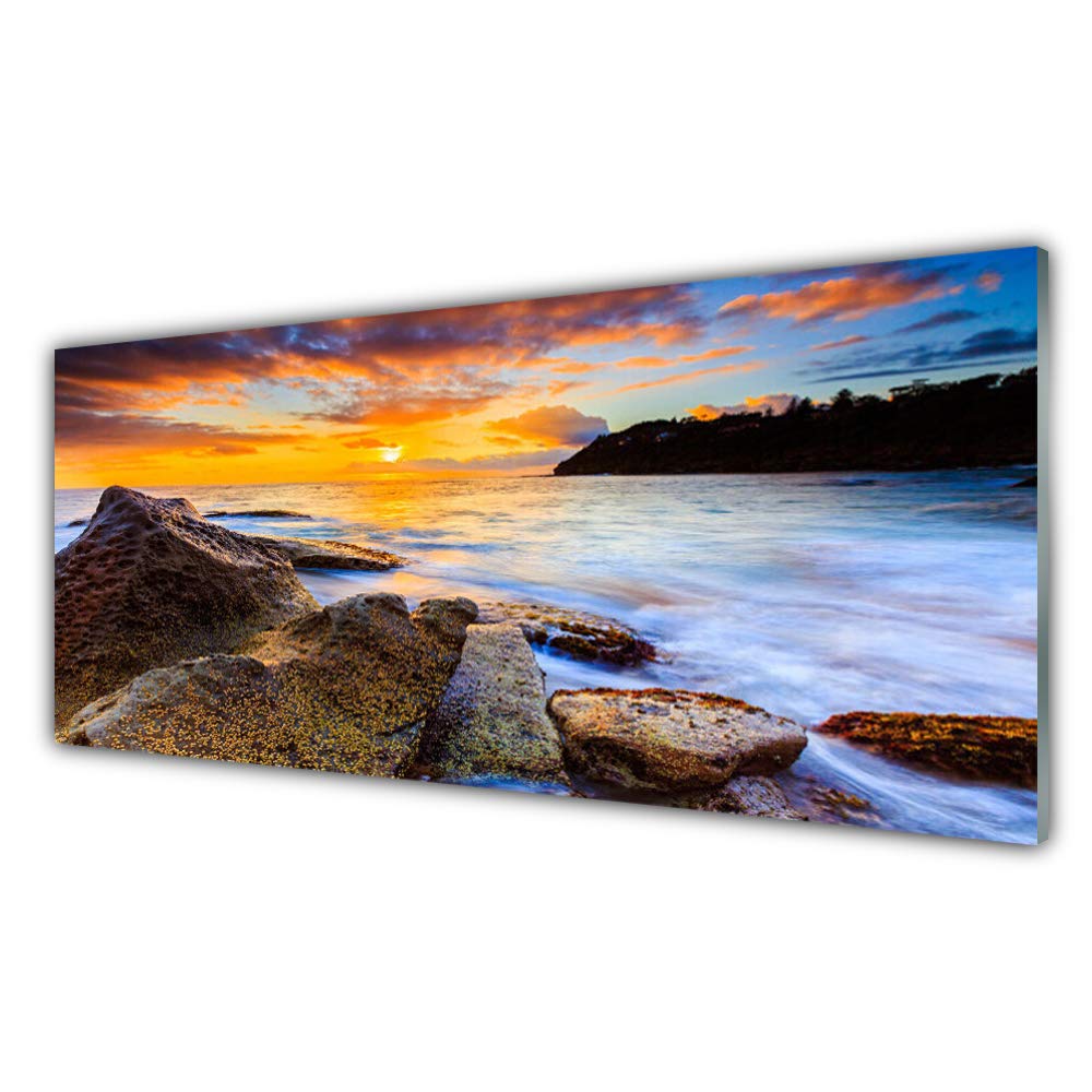 Impression sur verre trempé Tulup tableau mural étanche pour cuisine et bain