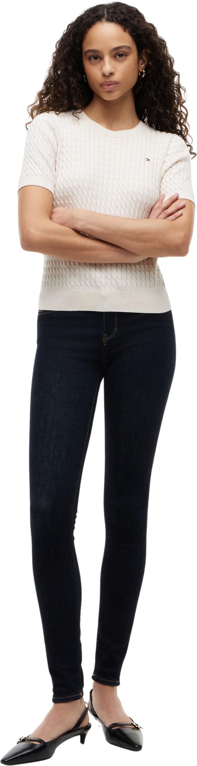Tommy Hilfiger Damen Jeans Hose Como Skinny Fit