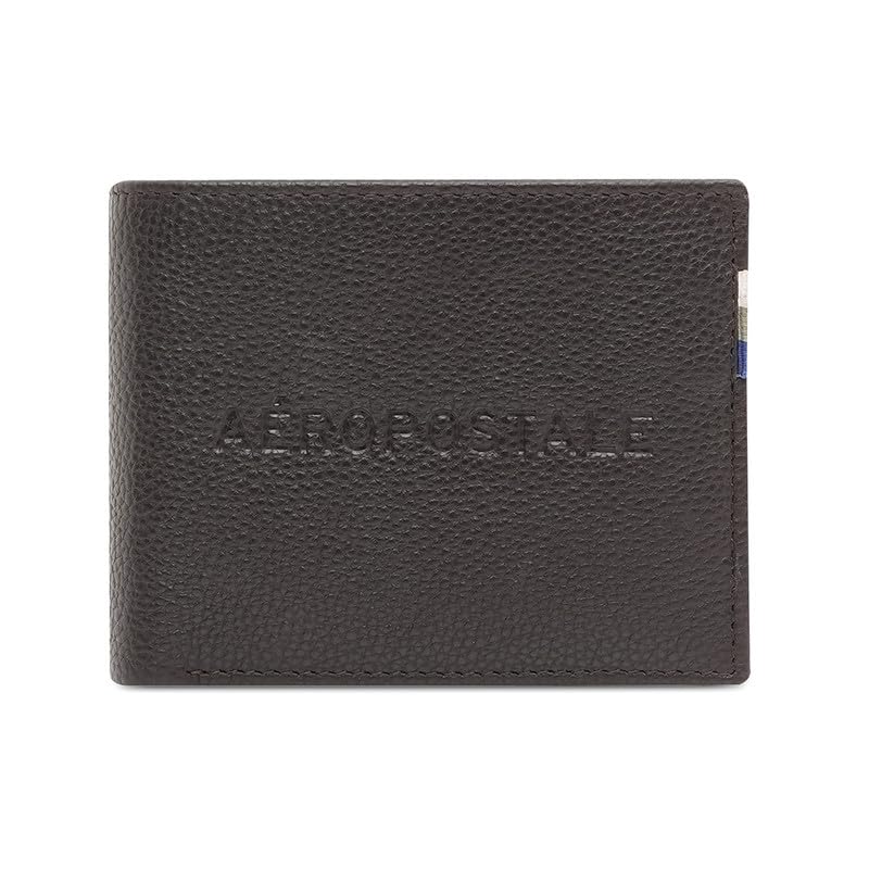 Men Rialto Leather Slimfold Wallet - Brown, No. of Card Slot : 8-image-2