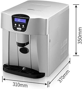 Ice Cube Maker Portable Ice Maker Machine for Countertop, Ice Cubes Ready in 6 Mins, Make 15-20kg Ice in 24 Hrs