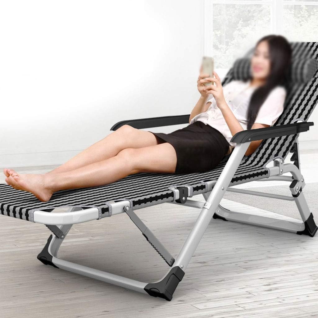 Generic Garden Furniture Sets, Camp Lounge Chairs Camping Garden Chairs Folding Zero Gravity Deck Chair Recliner Reclining Waterproof Chaise Loungers Metal for Outdoor Office Hopeful