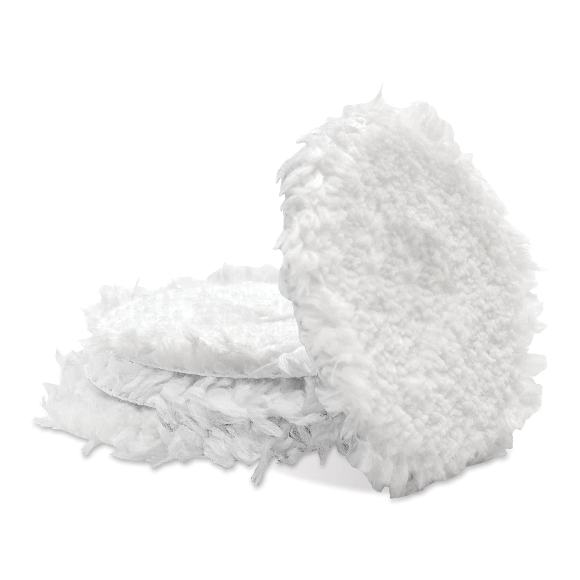 Griot's Garage BMFC2 BOSS 2" Microfiber Fast Cutting Pads (Set of 4),White,2 Inch Pads (Set of 4)