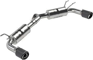 MBRP 19-23 Mazda 3 Hatchback T304SS 2.5in Axle-Back, Dual Rear Exit w/Carbon Fiber Tips