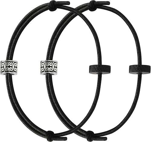 2 pulseras para romper ventanas de coche, elegante correa de muñeca con pinzas de carburo de cuentas de vidrio rompedor de emergencia, herramienta