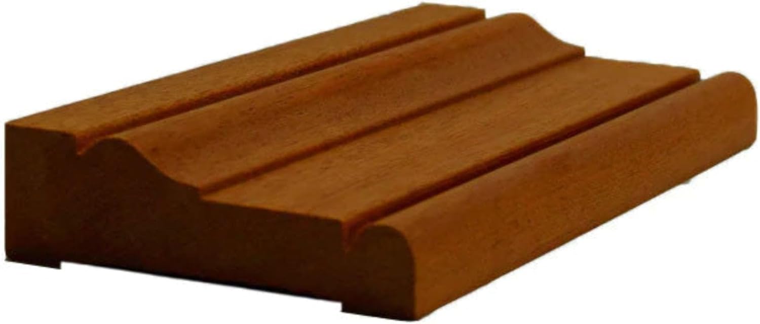 EWCA16 Colonial Casing 2-1/2" Wide x 3/4" Trim. Unfinished Moulding, Red Oak, 94"