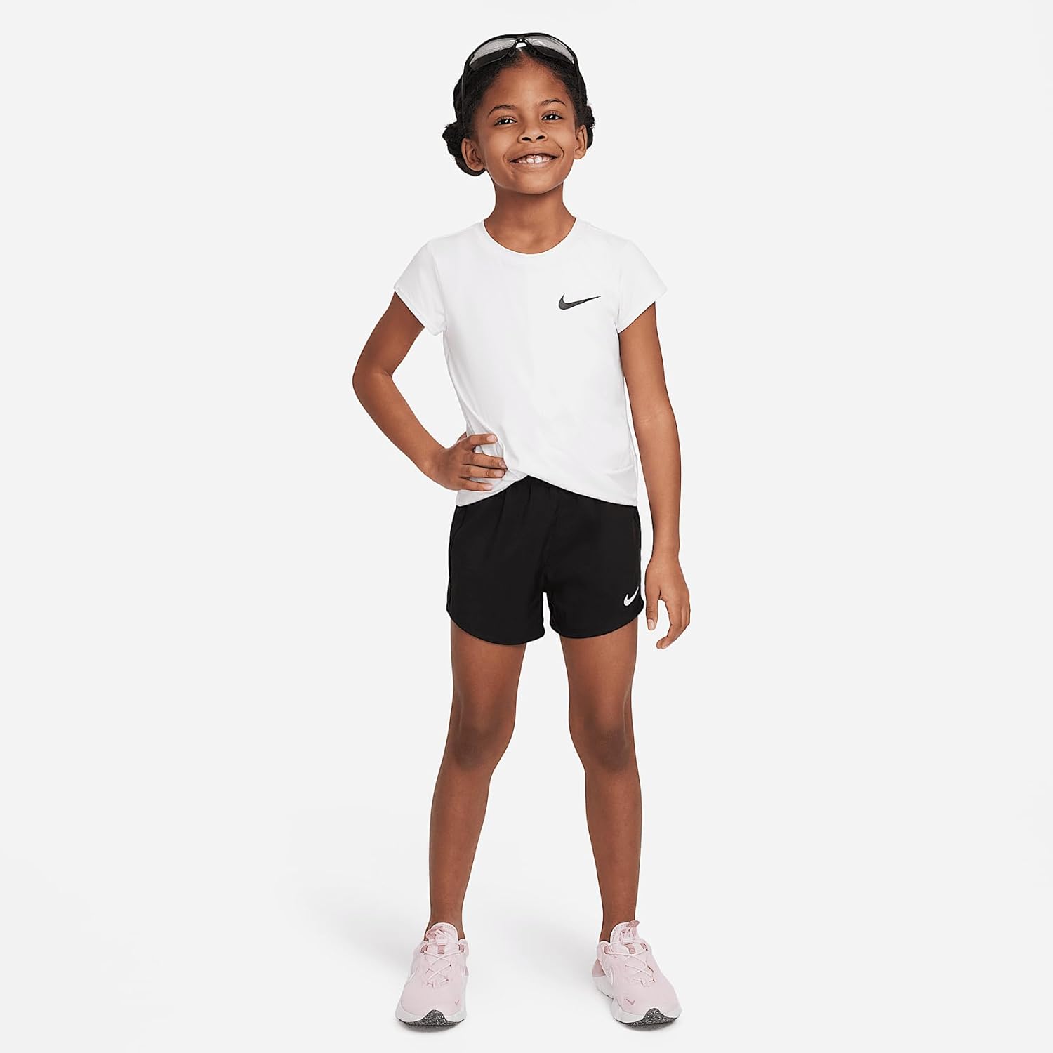Nike Girls Dri-fit One Woven Shorts (Little Kid)