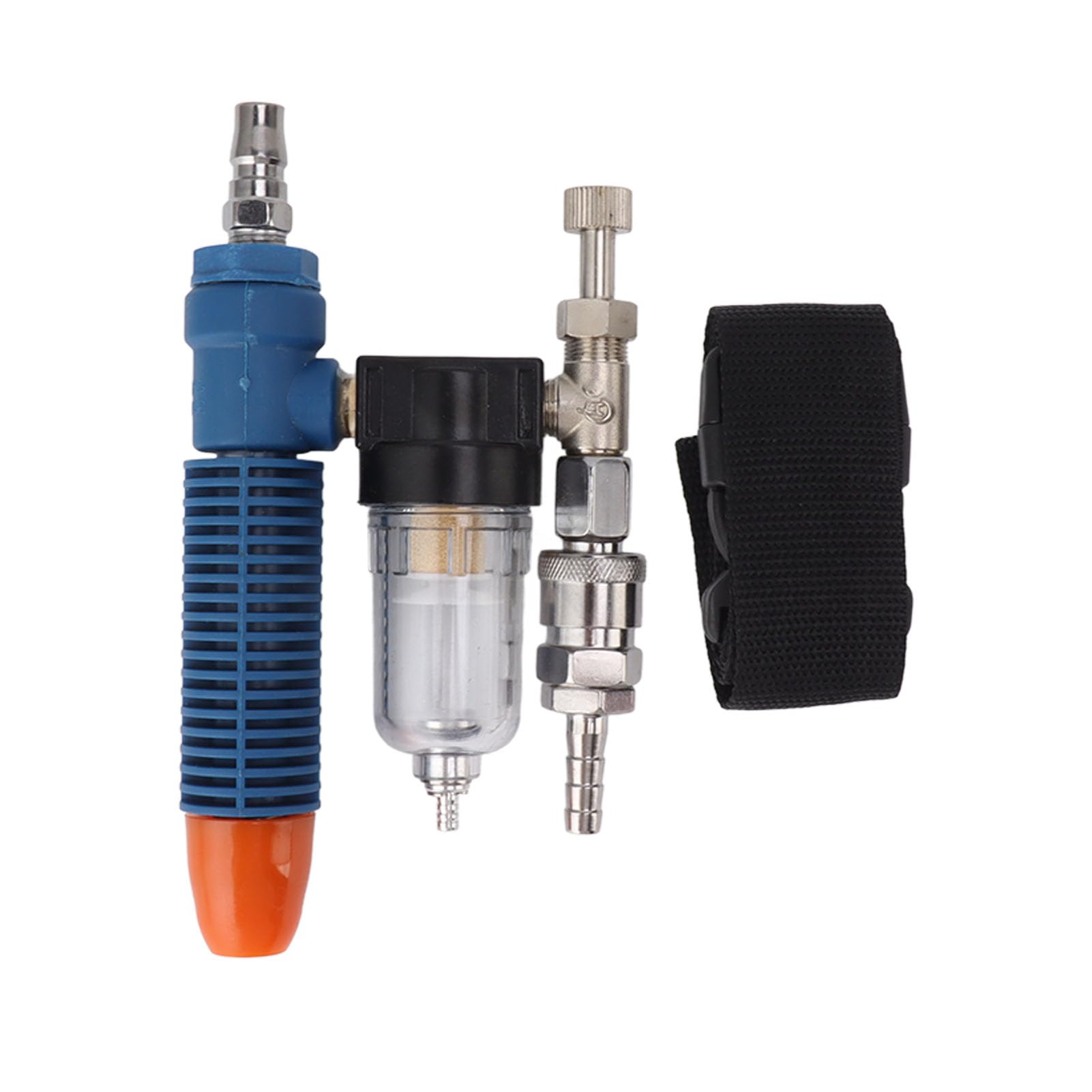 Gilet de climatisation, gilet de refroidissement à air comprimé en acier de soudage avec tube réglable, refroidissement portable pour la pêche, la randonnée, les