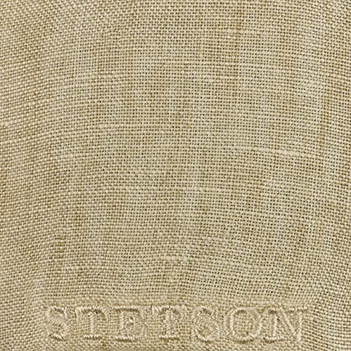 Stetson Sydell Linen Baseball Cap Women/Men/Kids Beige-Mottled 7 1/4-7 3/8 #TOP4