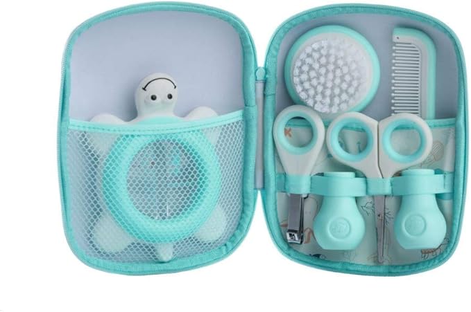 Bebe Confort Trousse De Toilette Inclut Thermometre Ciseaux Coupe Ongles Peigne Brosse Pour Bebe Paper Boat Multicolore Amazon Fr Bebe Et Puericulture