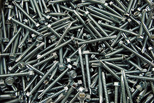 Tornillo Autoperforante Hex Washer #12 x 2 pulg