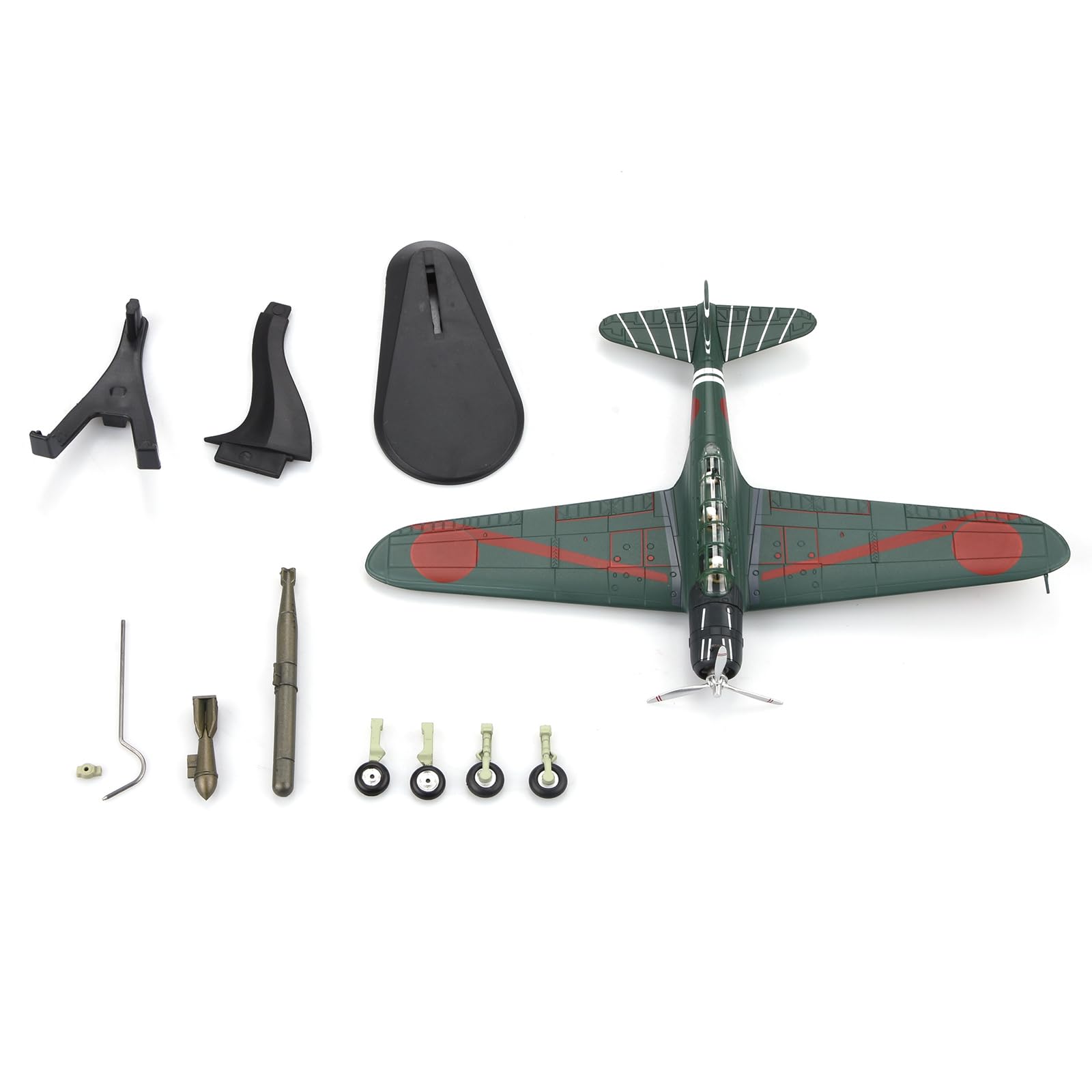 CHICHIYANG 1:72 Scala Seconda Guerra Mondiale Marina Giapponese Tipo 97 B5N2 Kate Carrier Torpedo Bomber Modello per Ragazzo Adulto Regalo di Compleanno Regalo