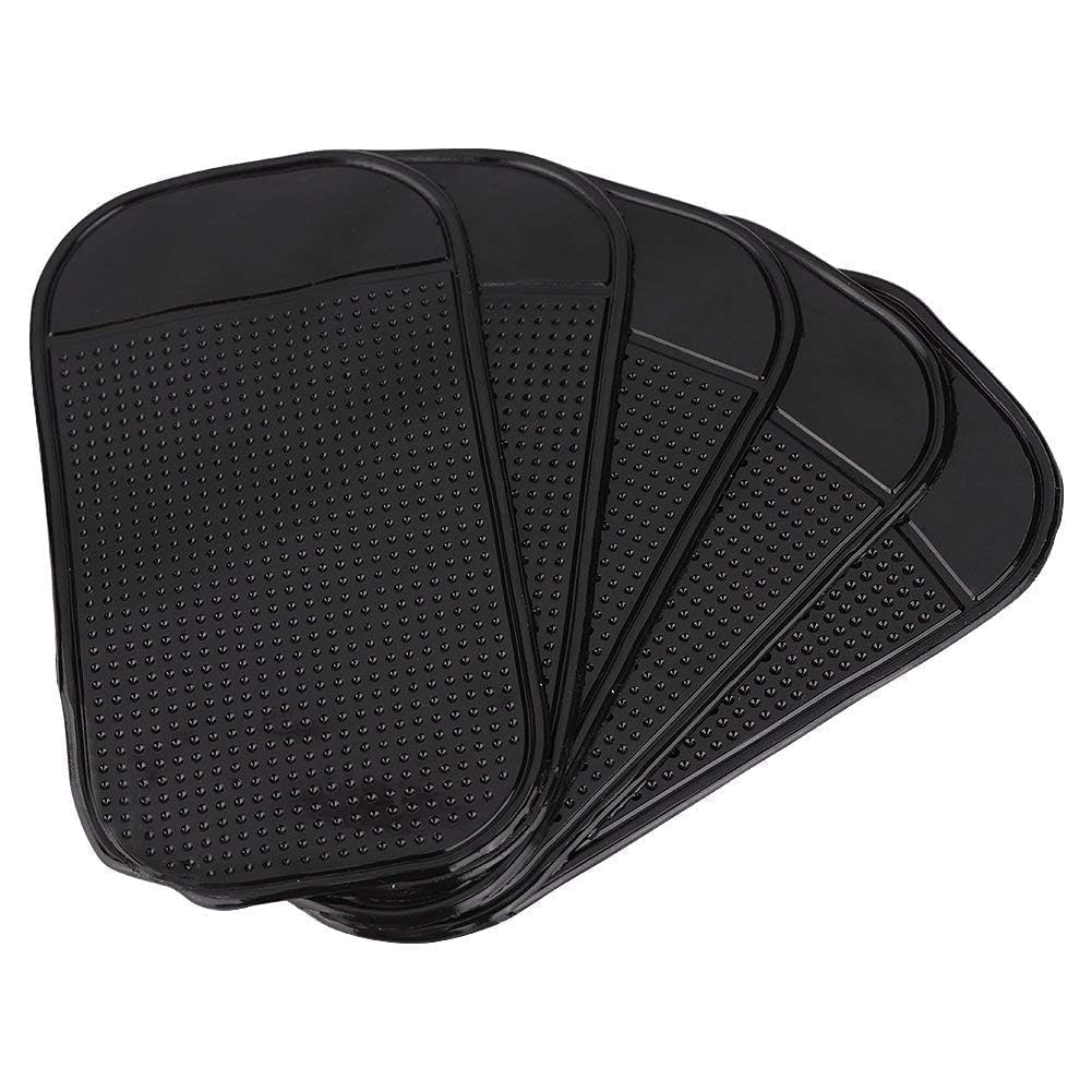 5 Szt. Podkładka Samochodowa, Deska Rozdzielcza Samochodu Mata Antypoślizgowa żaroodporna Lepka Antypoślizgowa żelowa Podkładka Lateksowa Dash Grip Pad Do Telefonu Komórkowego Okulary Przeciwsłoneczne