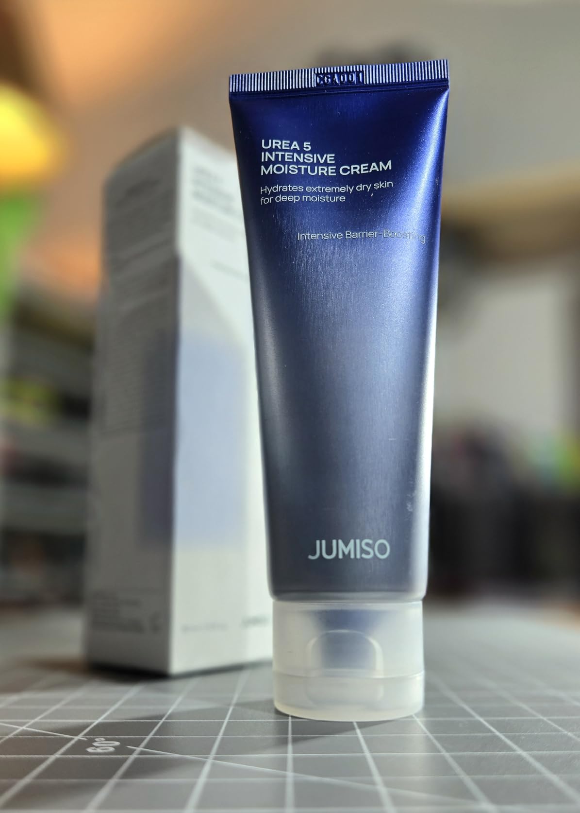 JUMISO Urea 5 Intensive Moisture Cream - Korean Face Moisturizer for Extremely Dry Flaky Skin - Deep Hydrating, Barrier Strengthening with Ceramide NP, Panthenol, TECA Liposome, Fragrance Free, 2.7 oz