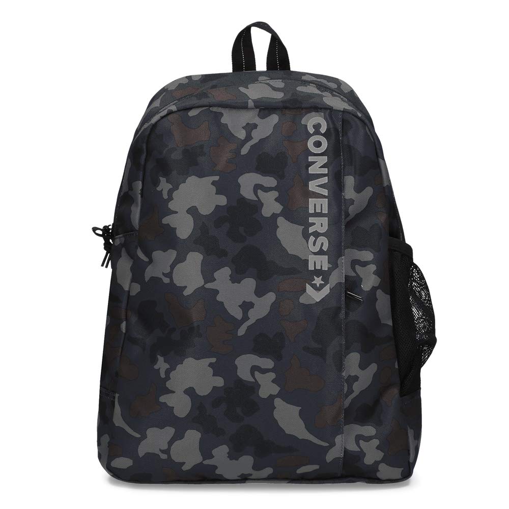 Converse Camo Unisex Backpack in Black/Grey, Gym/School & Everyday Bag - New