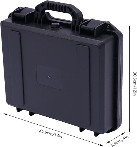 Miniatura 2 de Caja de viaje para reloj de 12 ranuras, resistente a los impactos, resistente al agua, funda de transporte para reloj, relojes de varios tamaños en