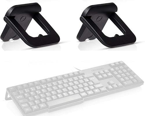 Mini soporte para laptop, soporte universal para teclado inclinable, soporte portátil para laptop compatible con MacBook Air Pro, Dell XPS, Lenovo,