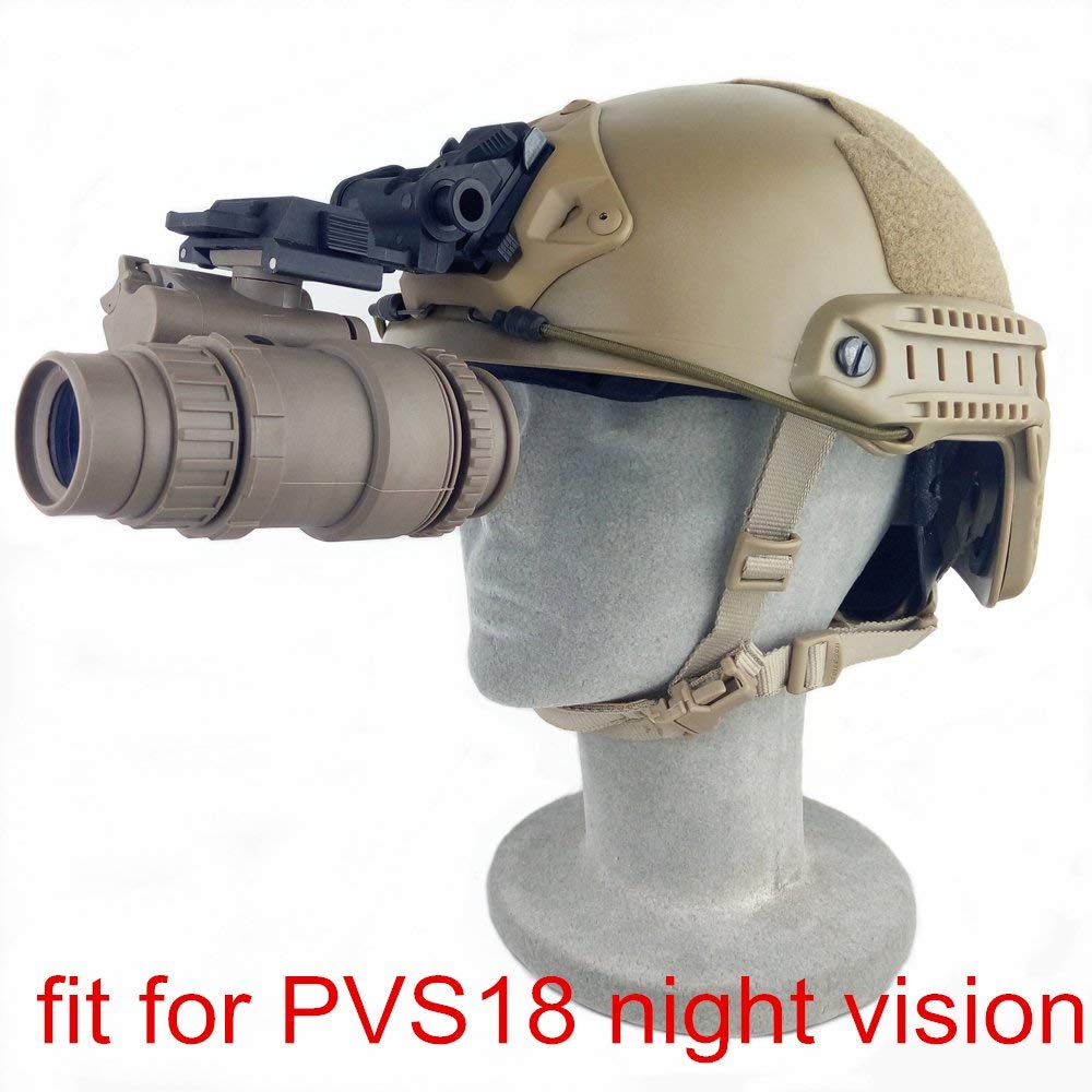 Support De Casque NVG PVS21 Sur Mannequin - Métal/Nylon Type L4G24 - Neuf