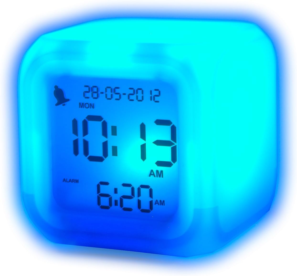 Aurora Touch Colour Changing Alarm Clock Amazon.co.uk Home & Kitchen