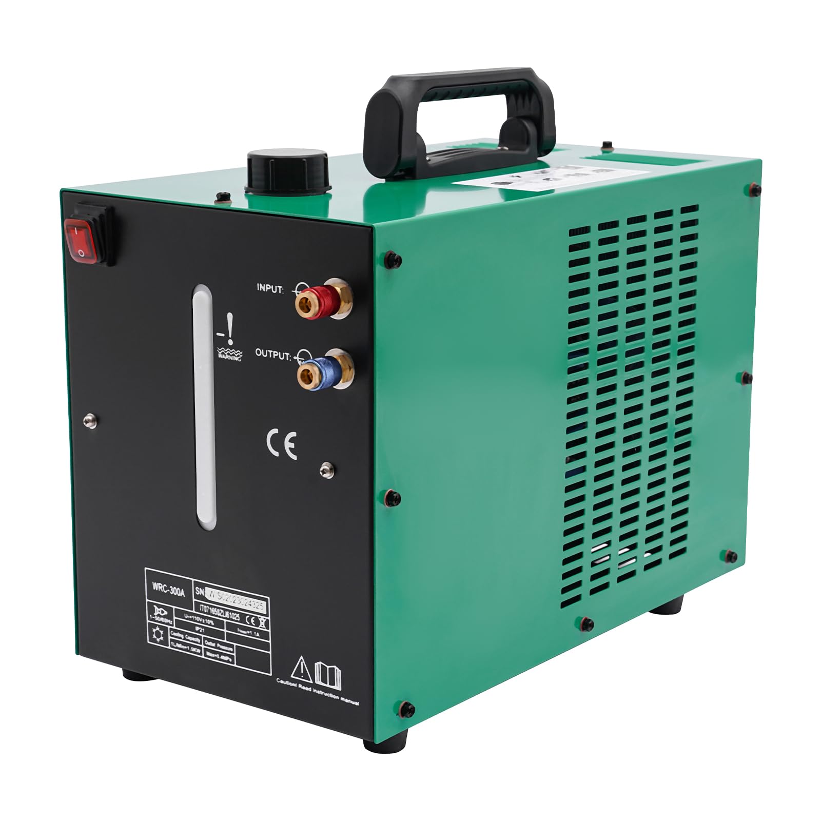 TIG Welder Water Cooler, WRC-300A 8L Tank TIG Welder Torch Water Cooling System, 110V 370W Welding Water Cooler, Welder Torch Water Cooler